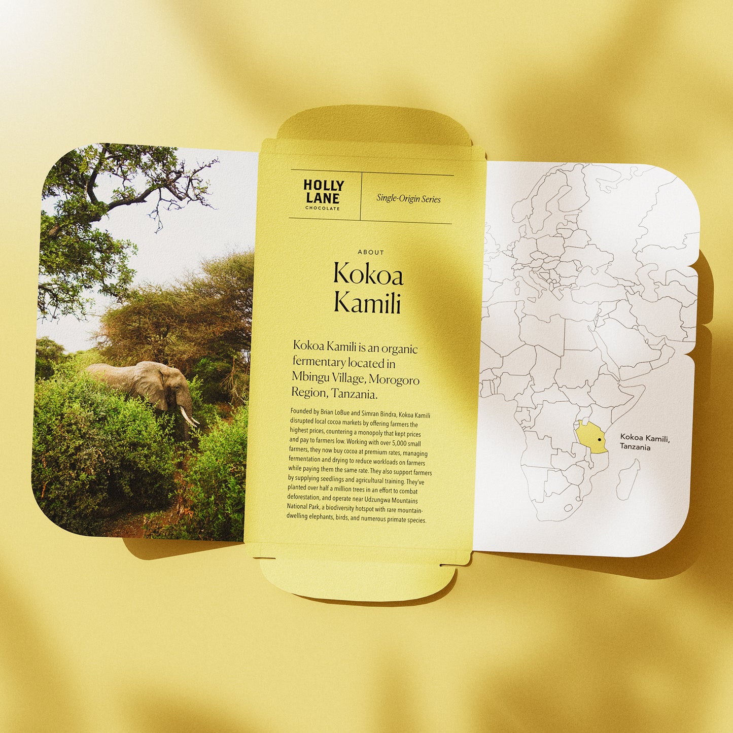 Kokoa Kamili 70 Percent Dark Chocolate Bar